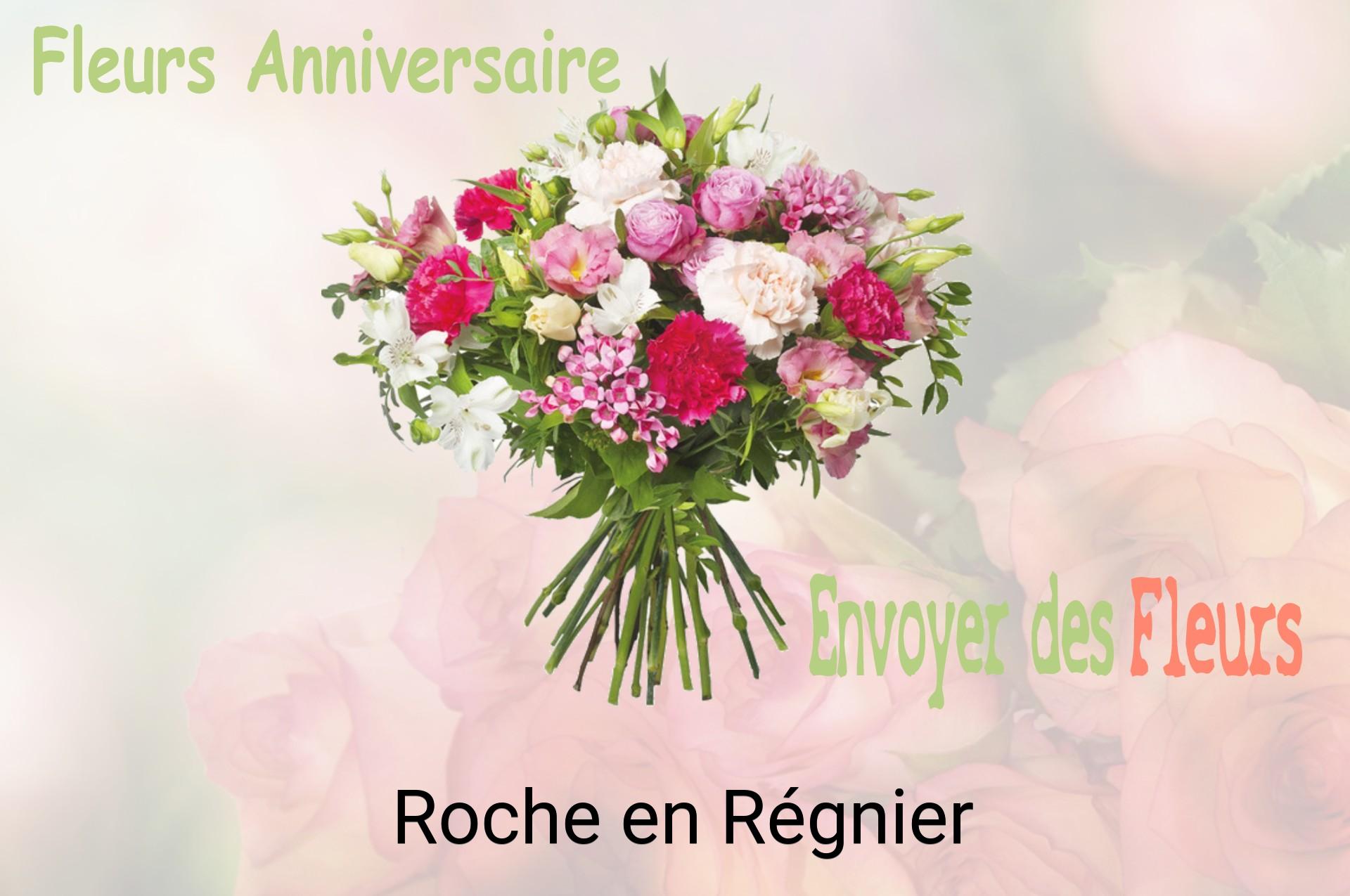 Bouquet de fleurs d’anniversaire livré à Roche-en-Régnier