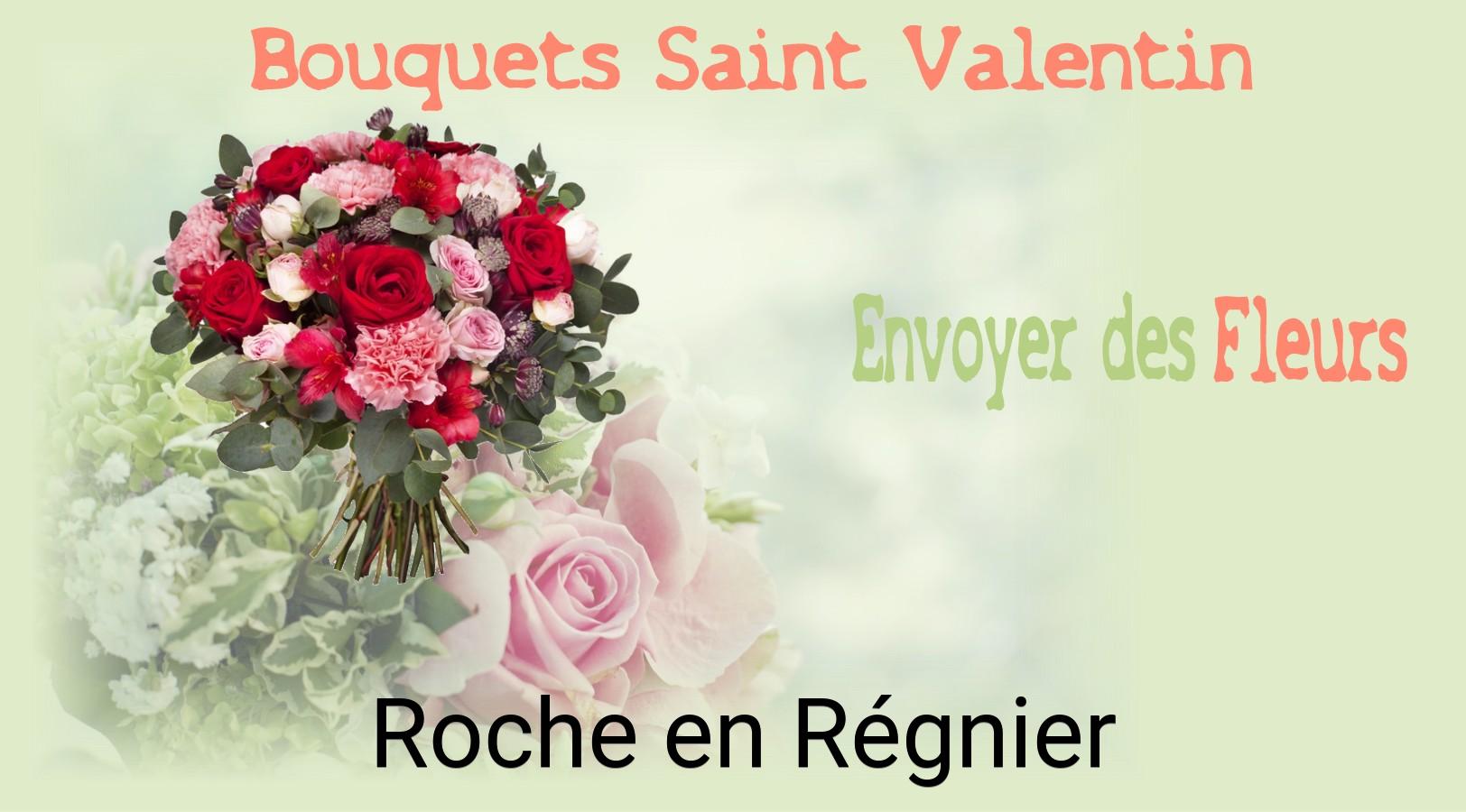 Roses de Saint-Valentin livrées à Roche-en-Régnier